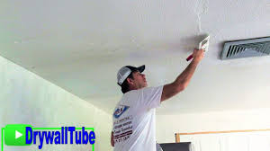 Skim Coat Over A Painted Popcorn Ceiling Skim Coating Tips And Tricks Popcorn Ceiling Skim Coating Removable Wallpaper Diy