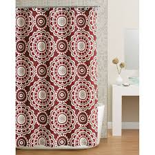 How Would This Look In A Slate Blue Grey Bathroom Red Shower Curtains Fabric Shower Curtains Brown Shower Curtain