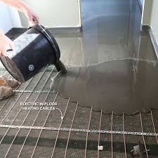 Self Leveling Underlayment Is A Great Solution To Turn Those Rough Uneven Floors Into A Perfectly Flat And Level Sur Flooring Underlayment Self Leveling Floor