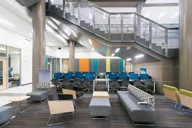 Rich Colorful Ki Furniture Promotes Engaging Atmosphere For Students University Case Studies Ki In 2020 Furniture Campus Design Learning Spaces
