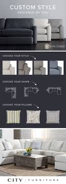 You Tell Us How You Want It We Ll Deliver Your Sectional As Early As Tonight Because No Two Living Rooms Are With Images City Furniture Living Room Furniture Living Room
