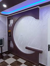 Decoration Mur Salon Platre Marocaine Platre Maroc Ms Timicha Tv Wall Design Tv Room Design Ceiling Design Bedroom