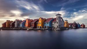 The Colorful Houses Of Groningen Amazing Architecture Beautiful Architecture Photo