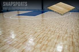 Snapsports Athletic Floors Introduces Their New Maple Tuffshield Sports Flooring An Industry Firs Home Gym Flooring Indoor Basketball Court Basketball Floor