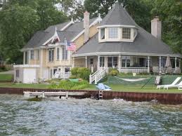 White Lake White Lake Township Mich Lakefront Homes For Sale Lakefront Homes Lake Cottage