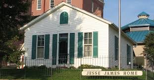 Jesse James Home Museum In St Louis Mo Is Where Jesse James Was Living With His Wife His Two Children An Jesse James Famous Houses Saint Joseph Missouri
