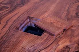 Hidden Outlet Recessed In Wood Recess Every Outlet Floor Outlets House Flooring Hidden Outlets