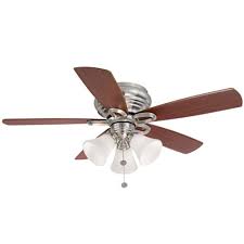 Hampton Bay Fans Review Hampton Bay Brushed Nickel Ceiling Fan Ceiling Fan Bronze Ceiling Fan
