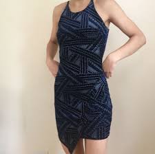 New Look Cameo Rose Stunning Navy Blue Sparkly Velvet Bodycon Dress S10 Bnwot Fashion Clothing Shoes Velvet Bodycon Dress Long Summer Dresses Maxi Dresses