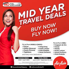 Airasia Mid Year Promo 2015 Air Asia Cagayan De Oro Years
