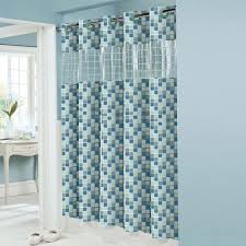 Hookless Peva Shower Curtain Hookless Shower Curtain Shower Remodel Cool Shower Curtains