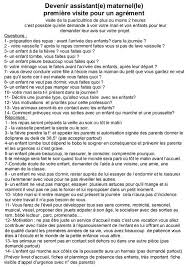 Questions Reponses Devenir Assistant E Maternel Le Devenir Assistante Maternelle Assistante Et Puericultrice