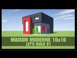 Maison Ultra Moderne Facile A Faire Sur Minecraft Tutoriel Youtube Ultra Modern Homes Modern House Modern