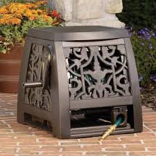 Ames Decorative Hose Reel Box 2391375nl The Home Depot Hose Reel Box Hose Reel Garden Hose Storage