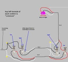 Wiring A Ceiling Fan With Separate Switches For Light And Fan Ceiling Fan Wiring Fan Light Switch Ceiling Fan Pulls