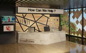 Reception Counter Bank Interior Design Bank Interior Design Interior Design Projects Interior Design