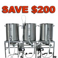 Save 200 On A Stainless Steel Home Brewing System While Supplies Last Brew Built Home Beer Brewing System Beer Brewing System Home Brewing Beer Home Brewing