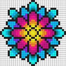 Image Associee Dessin Pixel Dessin Petit Carreau Pixel Art Licorne