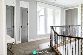 Gray Interior Door In Pewter Cast Jennifer Allwood Grey Interior Doors Doors Interior Painted Interior Doors