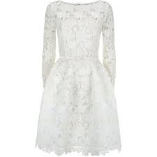 Oscar De La Renta Lace Cocktail Dress Cocktail Dress Lace White Short Dress White Long Sleeve Cocktail Dress