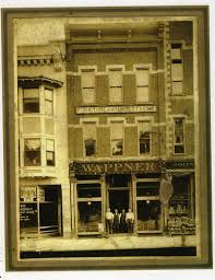 Four Men Stand In The Doorway Of Wappner Furniture And Undertaking On South Park Street In Mansfield Ohio Thi Mansfield Ohio Mansfield