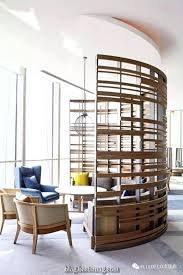 Verbazingwekkend Gebogen Gordijn Lounge Design Office Interior Design Restaurant Interior