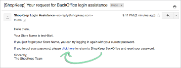 Backoffice Settings And Password Shopkeep Support
