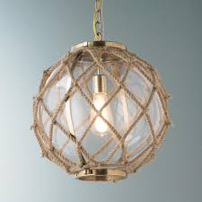 Jute Rope Globe Pendant Beach House Lighting Nautical Lighting Nautical Kitchen