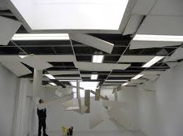 Falling Ceiling Ceiling Art Installation Ceiling Art Ceiling Installation