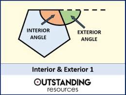 Maths Mathematics Lessons Resources Lessonplans Bundles Keywords Helpful Tes Tpt Interior And Exterior Angles Exterior Angles Interior Design School