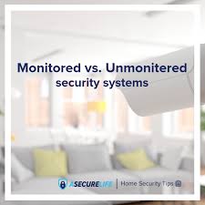 Monitored And Unmonitored Home Security Asecurelife Com Home Security Tips Wireless Home Security Home Security