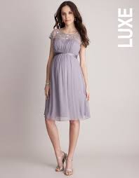 Elegant Taupe Beaded Maternity Cocktail Dress For Pregnant Women Cocktail Dress Maternity Dresses For Pregnant Women Maternity Dresses