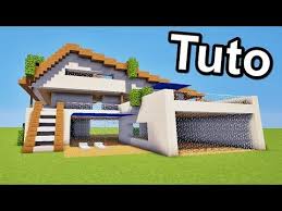 Une Maison Moderne Maison Minecraft Maison Moderne Minecraft Minecraft Moderne