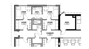 Designing Fire Station Bunkrooms And Sleeping Quarters Firehouse Planning Garage Floor Plans Bathroom Plans Country Floor Plans