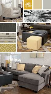 Gray Yellow Living Room Hodan Sectional Ashley Furniture Ashley Furniture Living Room Living Room Grey Yellow Living Room