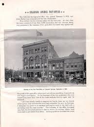 Colorado College Tutt Library Century Chest Colorado Springs Post Office 1900 Colorado Springs Colorado Post Office