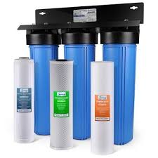 Ispring 3 Stage Whole House Lead Reducing Water Filtration System Wgb32b Pb The Home Depot Whole House Water Filter House Water Filter Water Filtration System