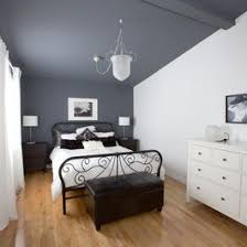 Accent Wall And Ceiling Same Color Love Sloped Ceiling Bedroom Slanted Ceiling Bedroom Accent Wall Bedroom