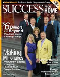 New Chris Debbie Atkinson Cover Success From Home Magazine November 2011 10 Pack Ambit Energy Energy Providers Team Online