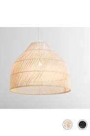 Made Shade Small Natural Rattan Neutral Express Delivery Java Lamp Shades Collection From Made Com Ceiling Lamp Shades Rattan Lamp Plug In Pendant Light