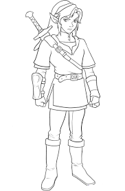 Dessin Zelda A Imprimer 22980 Coloriage Zelda Coloriage Dessin Zelda