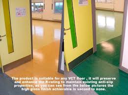 Nano Power Shine Never Again Wax And Strip Your Vct Floors Concrete Floors Flooring High Gloss Finish