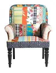 Fauteuil Patchwork Fauteuil Design Chaise En Patchwork Tissu Fauteuil