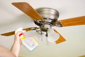 How To Keep Your Ceiling Fans Dust Free Ehow Cleaning Ceilings Ceiling Fan House Cleaning Tips