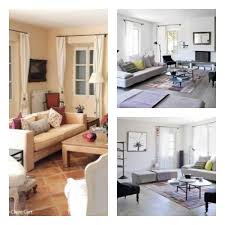 Avant Un Salon Rustique Apres Un Salon Moderne Relooking Salon Salle A Manger Rustique Relooking Meuble Interieur Maison