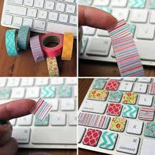 Pin By Archdale Office Supply On Keyboards Diy Washi Washi Tape Diy Crafty Diy