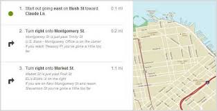 Turn By Turn Directions Map Search Map Visual Map