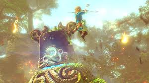 Fond D Ecran Zelda Link Archer Vs Gardien Legend Of Zelda Breath Zelda Wii Breath Of The Wild