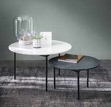 Tables Gigognes En Marbre Et Metal Endor Maisons Du Monde Tables Gigognes Table Basse Marbre Maison Du Monde Table Basse