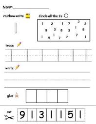 Numbers 1 10 Printable Worksheets Find Write Trace And Glue Preschool Math Math For Kids Writing Numbers